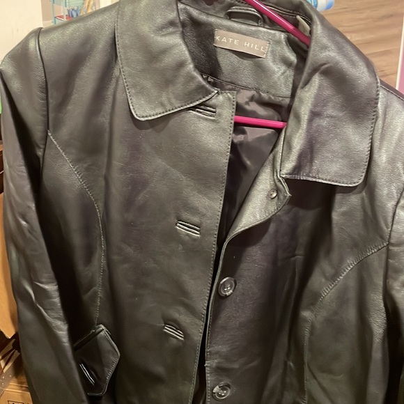 dark gray woman jacket size 10 - Picture 4 of 13